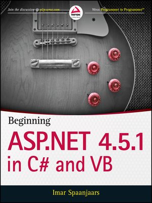 cover image of Beginning ASP.NET 4.5.1